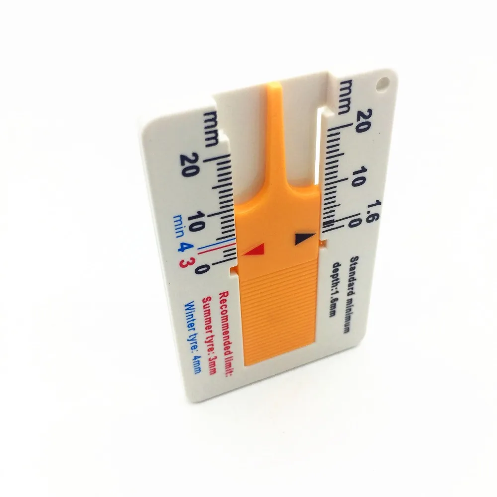 Plastic Tire Tread Depth Gauge 7
