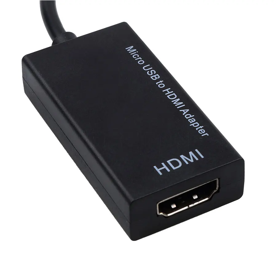 5 булавки Micro USB к HDMI Женский Кабель-адаптер 1080 P HD для MHL устройства Адаптеры HDTV для samsung Galaxy HUAWEI