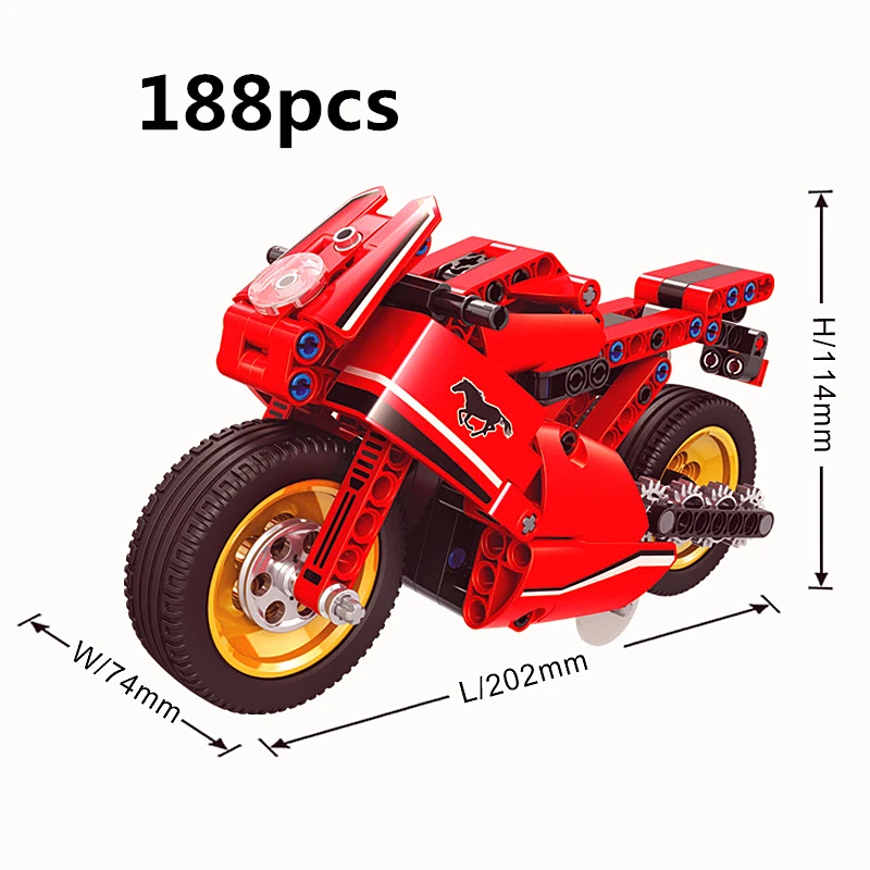 Совместимые toyedtechnic moto rcycle moto r гоночные мотоциклетные комплекты строительные блоки комплекты моделей детские кирпичные детские игрушки Halle