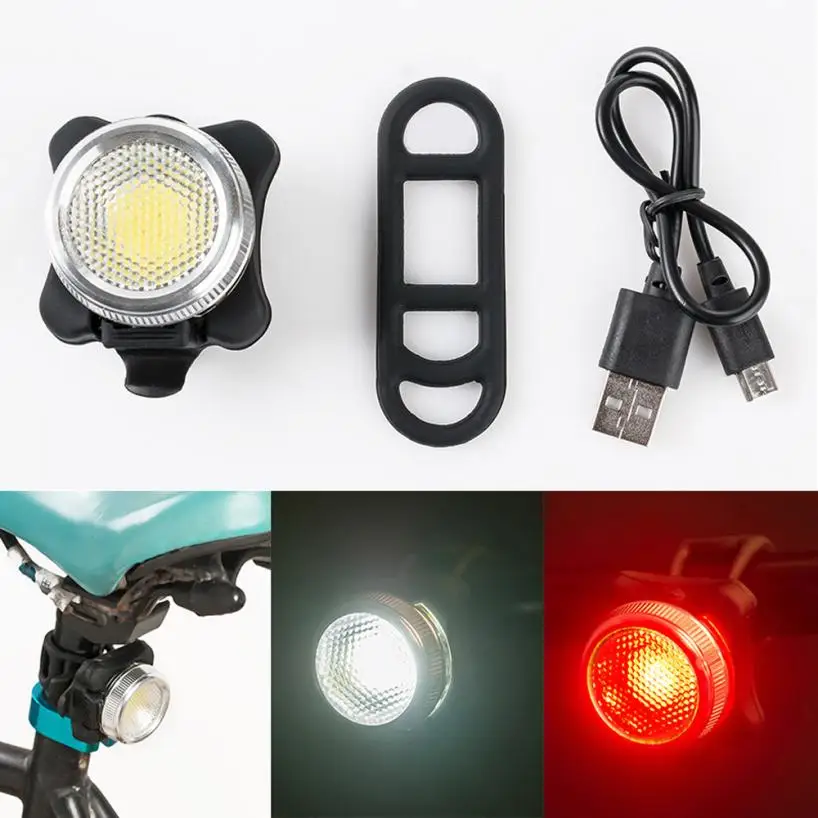 bicycle lights front and rear rechargeable