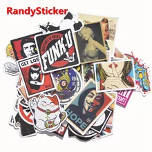 50 Pcs Mixed Funny Hit Stickers For Kids Home Decor Decal On Laptop Sticker Decal Skateboard