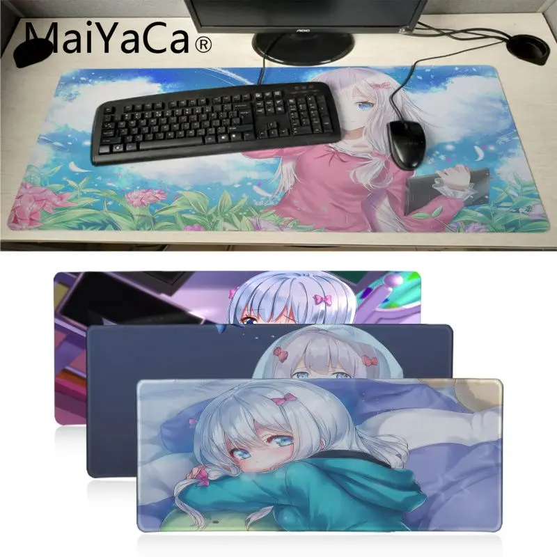 

Maiyaca Eromanga-sensei Izumi Sagir Cute Girls Gaming Mice Mousepad Locking Edge gaming Mousepad Mat Keyboard Mat Table Pad