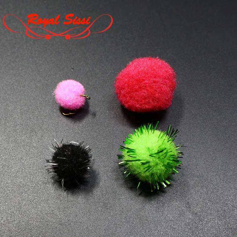 20pcs/pack colorful Synthetic Crystal fly tying Eggs Roe Imitate Natural Counterpart salmon