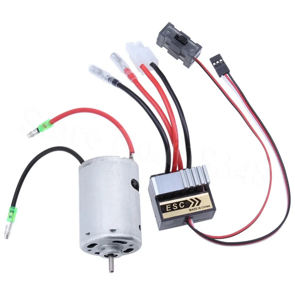 

Hi Speed 03011 RS540 26 Turn Brushed Electric Engine Motor 540+320A Brush ESC For RC HSP 1/10 Speed Controller Fit Himoto Redcat