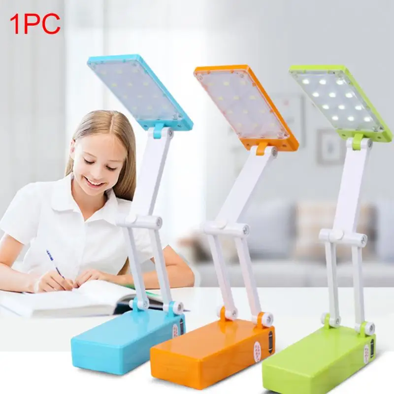 

Portable Bedside Table 12 LEDS Foldable Led Eye Protection Reading Desktop Lamp Table Light 100-220V for Students Reading