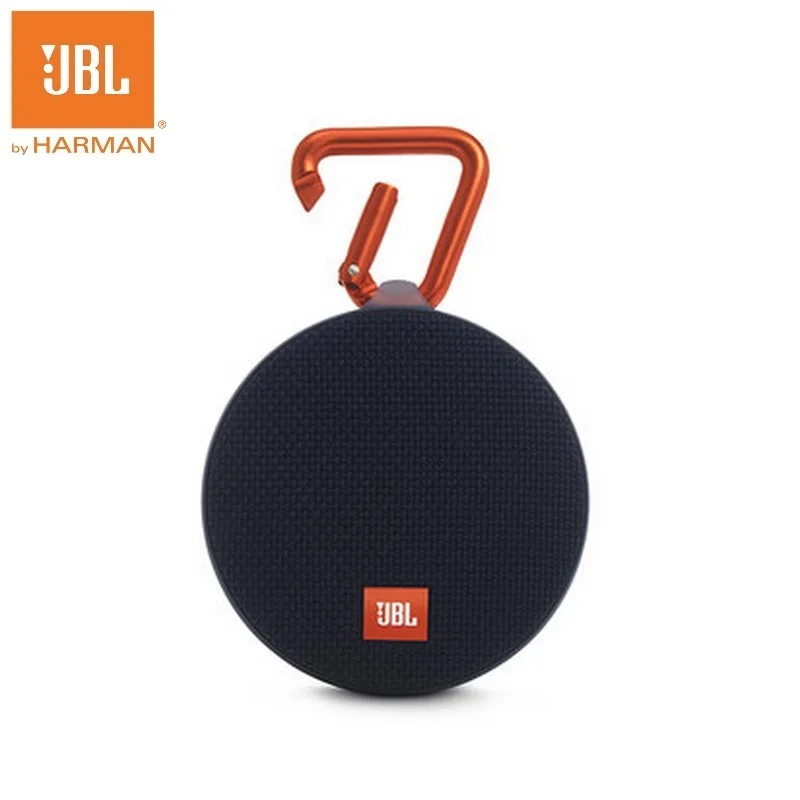 JBL Clip 2 Go Портативный мини беспроводной IPX7 водонепроницаемый Bluetooth динамик - Цвет: Черный