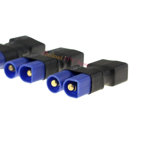T Plug Deans Style T Female to EC3 Male T Male to EC3 Female Connector Adapter Wireless T Plug for RC Toy F20094 title=