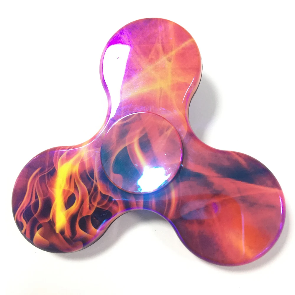 

Colorful Fidget Spinner ABS EDC Durable Hand Spinner Anti-Anxiety Spins Fast Portable for Killing Time Relieves Stress Relax