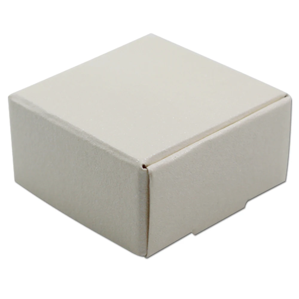 DHL 4*4*2cm 500Pcs/ Lot Little Gift Cardboard Party Box For Small Present DIY Ring Candle Pearl