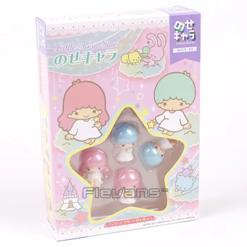 

Anime Cartoon Little Twin Stars Mini PVC Action Figures Collectible Model Toys Gifts for Kids