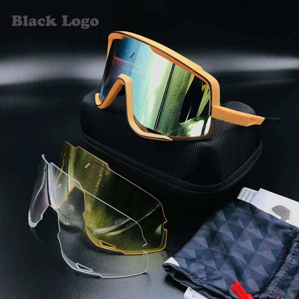 

2019 Men Women 3 Lens Cycling Glasses Outdoor Sports Sunglasses Male Mtb Road Bike Goggles UV400 Running Riding Bicycle Eyewear