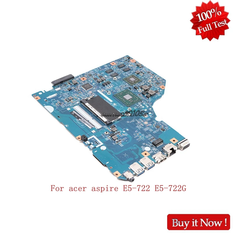 

NBMXZ11001 NB.MXZ11.001 448.04Y02.003M 448.04Y03.00SB For acer aspire E5-722 E5-722G laptop motherboard R5 M335 GPU A8-7410 CPU