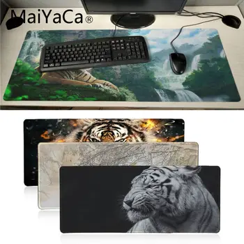 

MaiYaCa Gold and white Tigers High Speed New Mousepad Extended Gaming mouse pad Large Mousepads for Dota2 CS Gamer