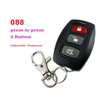 

Auto remote control retrofit 088 Model press to press remote control 3 button adjustable frequency 10pcs/lot Free Shipping
