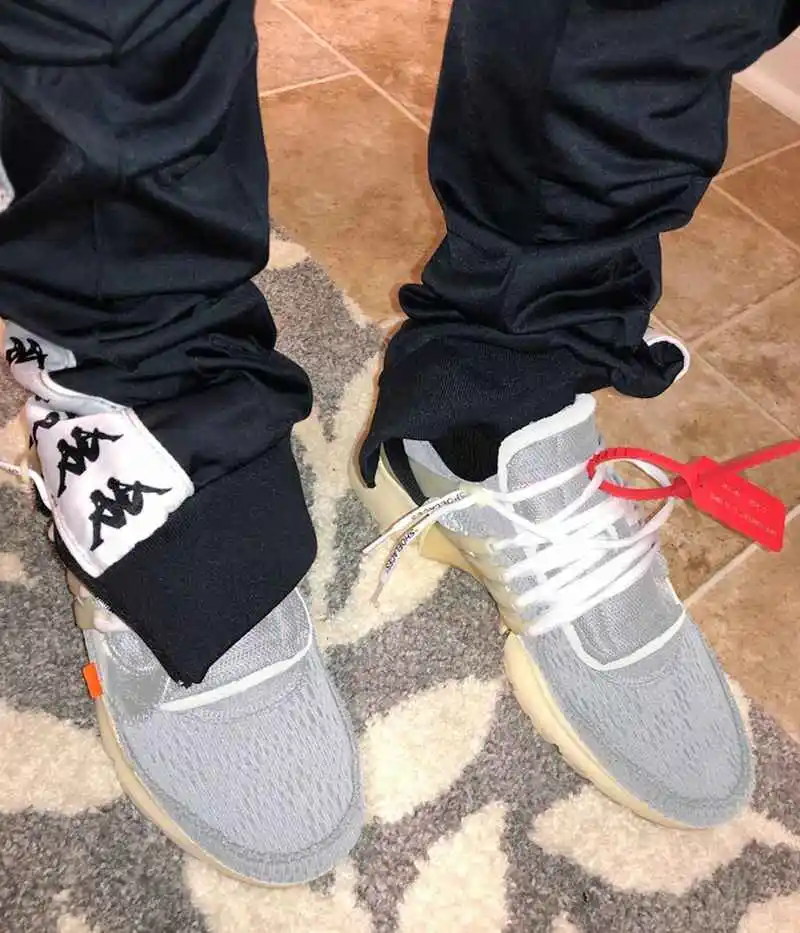 zip tie on shoes