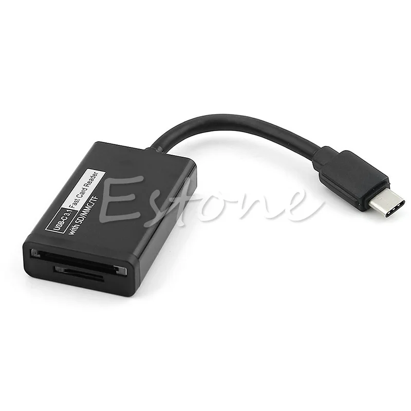 USB 3,1 Тип C для Micro SD MMC SDXC TF Card Reader адаптер для Macbook телефон-Новый горячий
