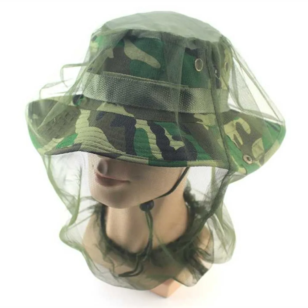 

Midge Mosquito Insect Hat Bug Mesh Head Net Face Protector Travel Camping For Travelling Backpacking Camping Fishing beekeepers