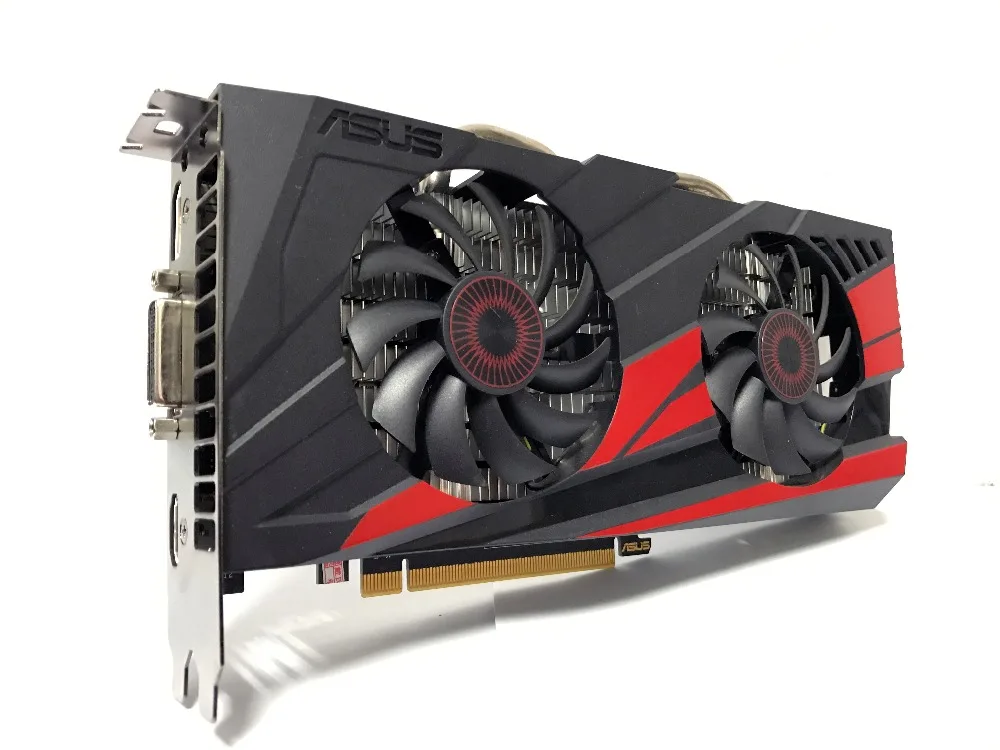 Asus GTX-960-OC-2GB GT960 GTX960 2G D5 DDR5 128 бит nVIDIA настольных ПК Графика карты PCI Express 3,0 компьютеров Графика карты