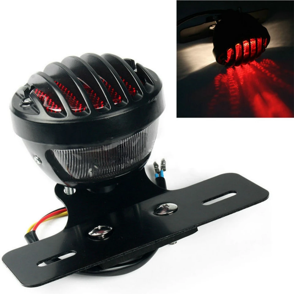 Buy 1PCS Metal Motorcycle Tail Brake Light For Harley