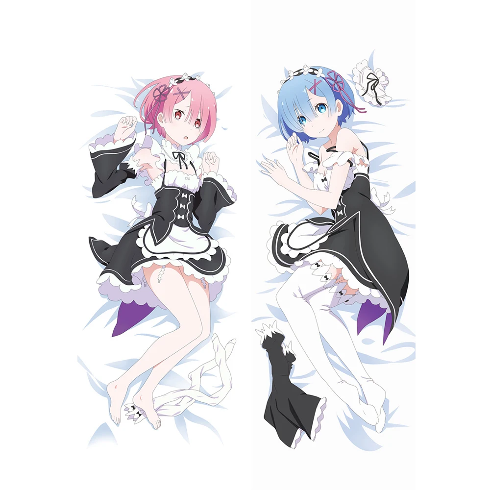 Чехол с изображением японского аниме Re:Zero Rem Dakimakura Emilia|sexy pillow cases|pillow casezero cases |