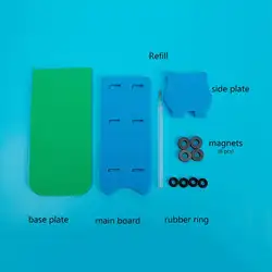 Новый 1 шт. DIY самодельные магнитной левитации пера физической науки собраны игрушки Разные цвета оптовые поставки