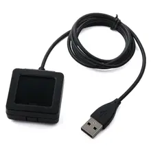 Новое поступление черный USB кабель для зарядки батареи зарядная док-станция для Fitbit Blaze Смарт-часы