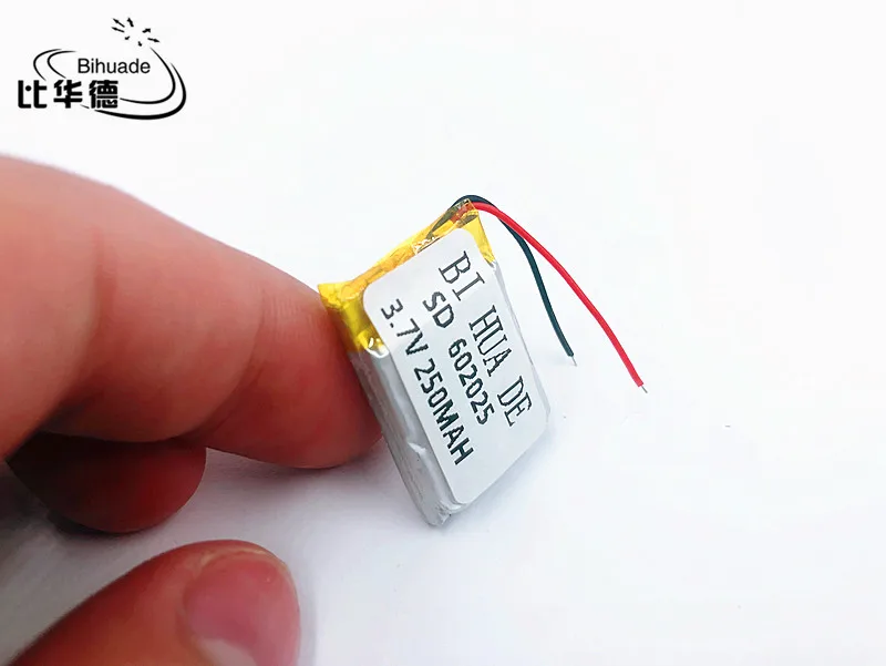 

li-po 3.7V,250mAH,602025 PLIB; polymer lithium ion / Li-ion battery for GPS,mp3,mp4,mp5,dvd,,model toy mobile