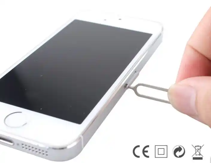 100pcs Sim Card Eject Pin Key Tool Ejetor Pin For Iphone 4s 4g 3gs