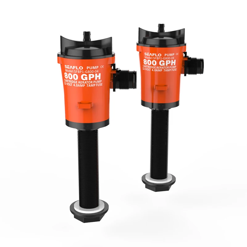Seaflo 12v DC 800gph Livewell аэрационный картридж погружной Трюмный насос в отличие от Shurflo