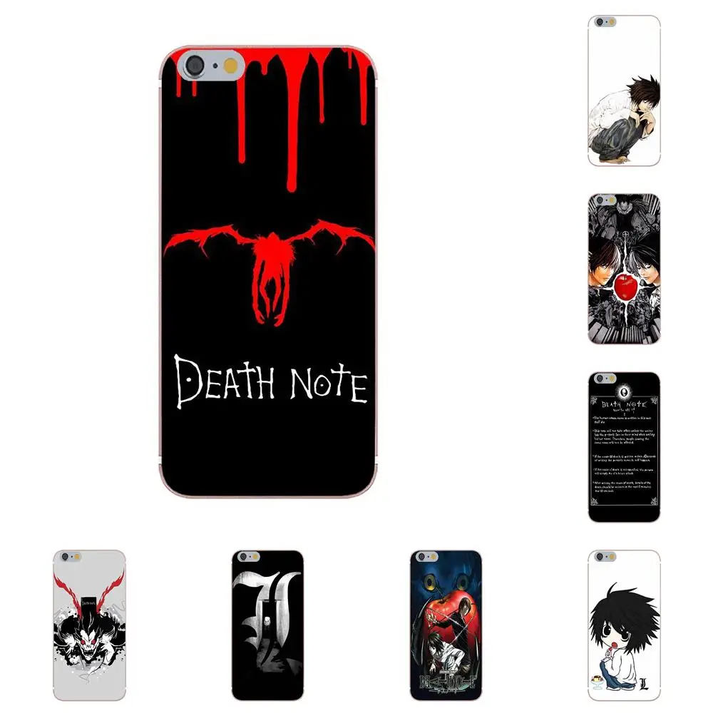 

Phone Accessories Case Anime Death Note Design For Huawei G8 Honor 5C 5X 6 6X 7 8 9 Y5II Mate 9 P8 P9 P10 P20 Lite Plus 2017