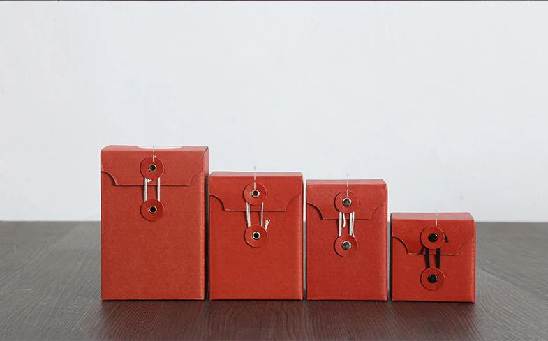 10 шт. креативные крафт-картонные коробки для защиты окружающей среды, Подарочная коробка для чайных конфет