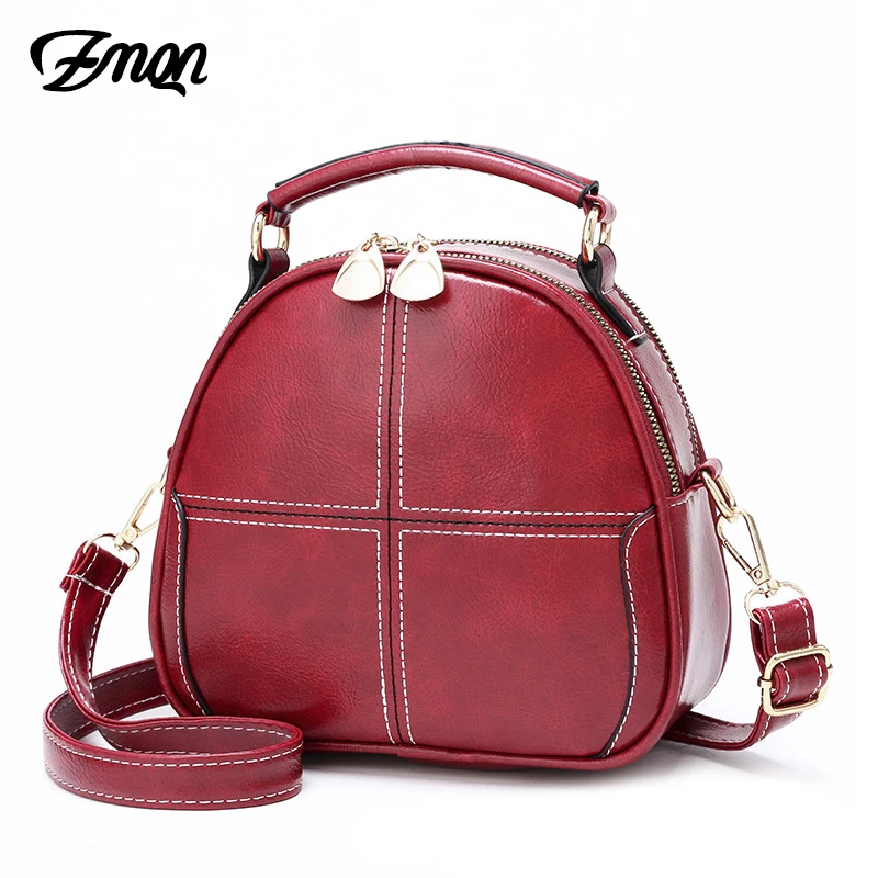 

ZMQN Flap Bags For Women 2019 Vintage Crossbody Bags Small Ladies Handbag Side Red Shoulder Leather Bag Girl Bolsa Feminina C260