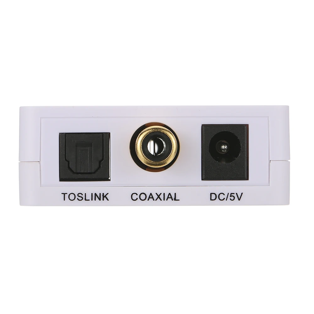Цифровой двухсторонний аудиоконвертер оптический Toslink SPDIF/коаксиальный