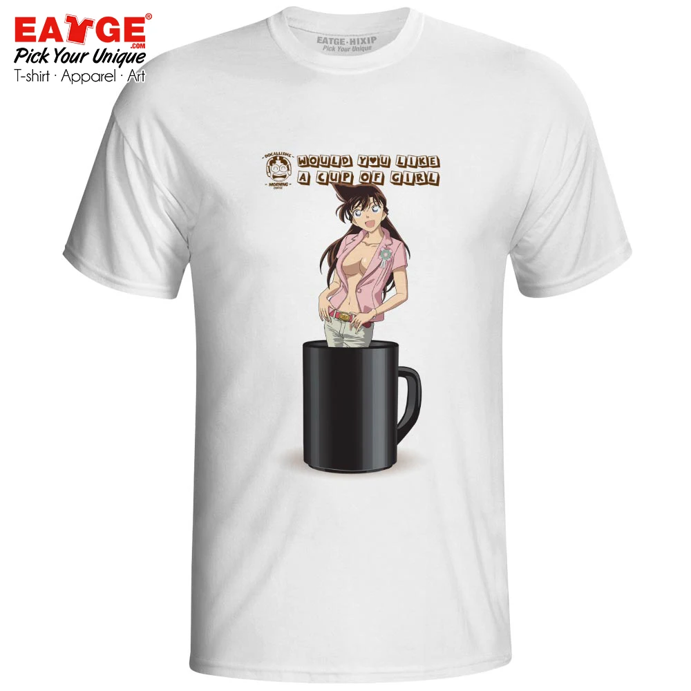 

Sexy Rachel Moore In Your Cup T Shirt Detective Conan Angel Ecchi Active Rock Funny T-shirt Punk Print Creative Men Women Tee
