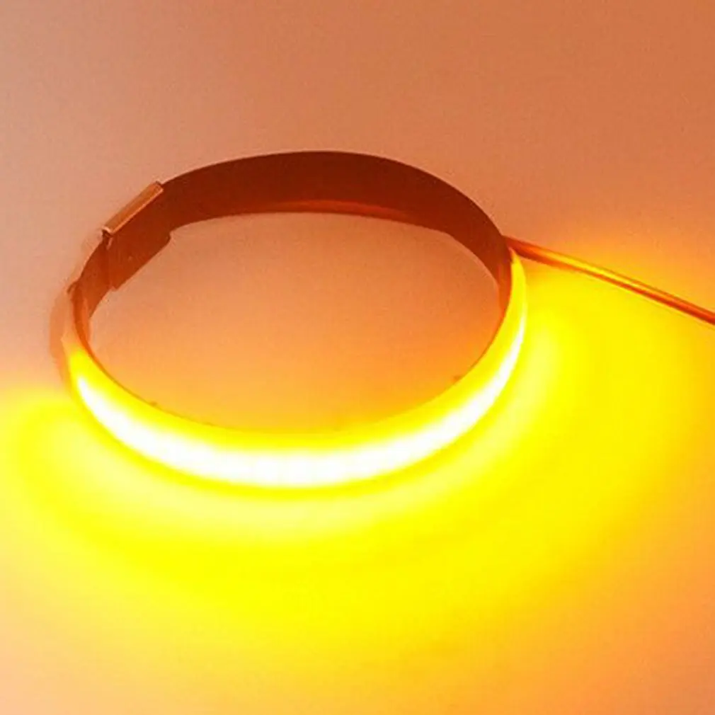 

155mm Motorcycle Turn Signal Light Strip 12V LED Motorbike Strip Light Annular Shaped Motorcycle Accessories Car Styling