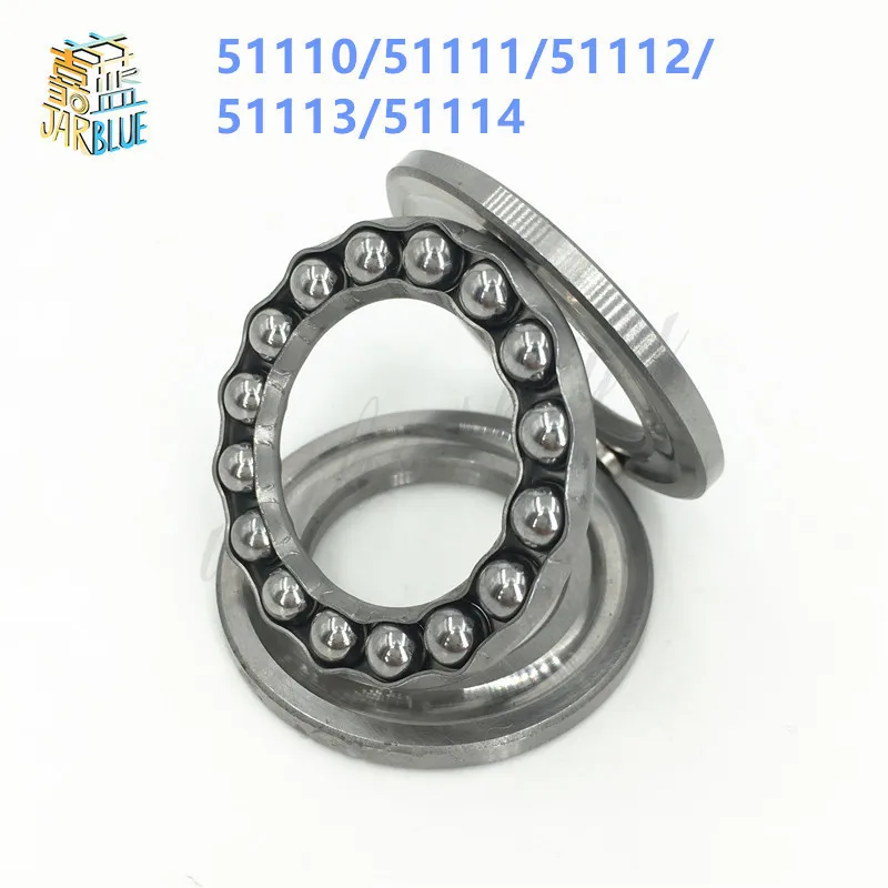1Pcs 51110/51111/51112/51113/51114 Axial Ball Thrust Bearing 3 Parts