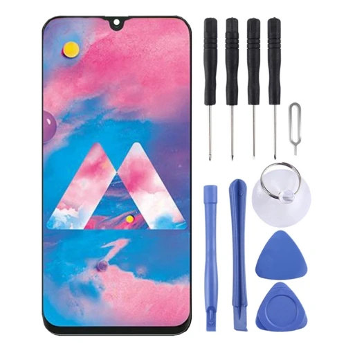 

LCD Screen and Digitizer Full Assembly for Galaxy M30 (Black)