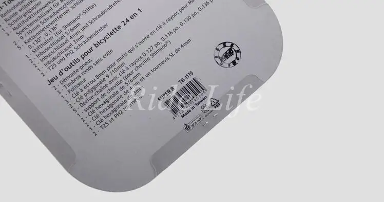 Компактный и легкий супер B TB 1170 24 В 1 Многофункциональный набор инструментов для