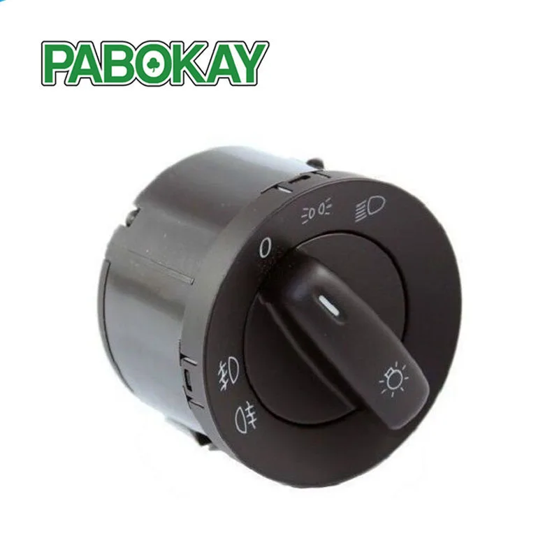Переключатель автомобильной фары ручка противотуманной для VW Caddy III Touran Jetta Golf V VI 5