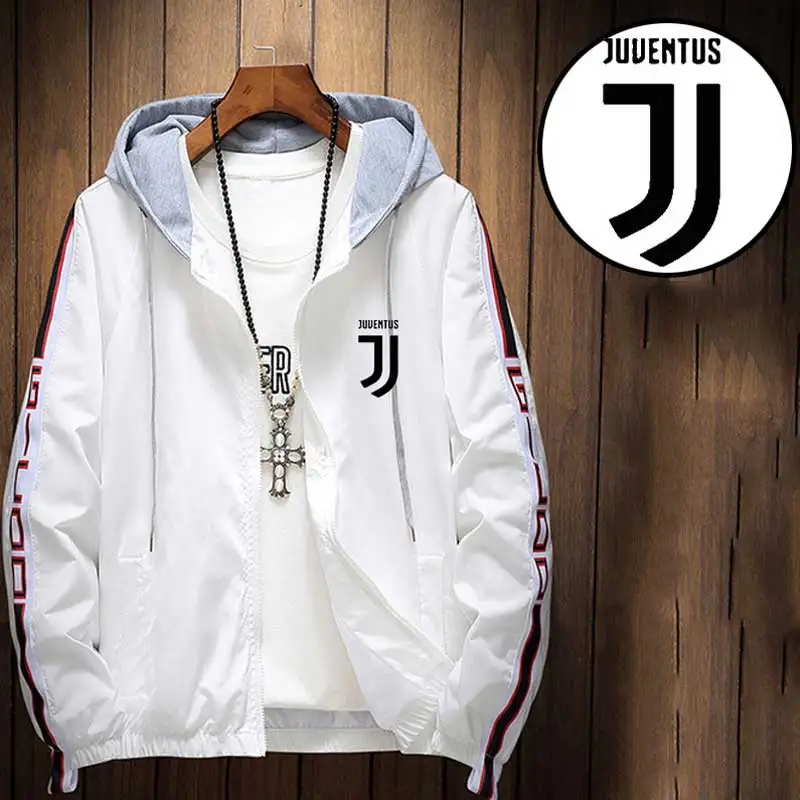 

Juventus 2019 Juve New Fashion Men Jacket Spring Autumn Male Casual Sportswear Student Loose Jackets