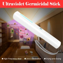 Машина для ингаляции клещей маленькая ультрафиолетовая лампа батарея бактерицидная стерилизация светильник отель дом путешествия ультрафиолетовая дезинфекция лампа