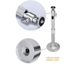 AUN Adjustable Ceiling Mount Projector Holder Ceiling Mount Length 670mm ~ 1200mm For LED Proyector Beamer