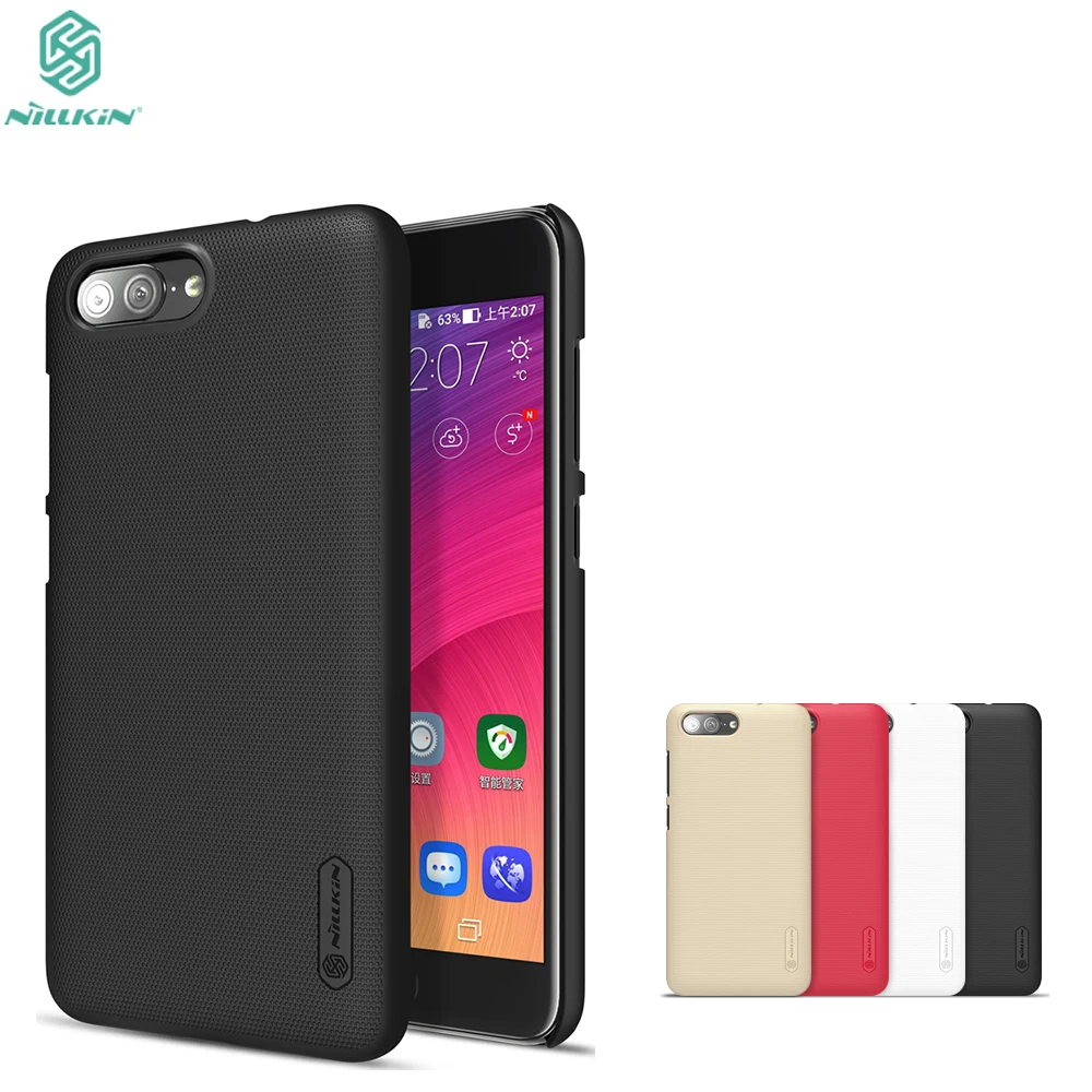 Чехол NILLKIN для Asus ZenFone 4 Max ZC554KL суперматовый защитный жесткий чехол-накладка Для |