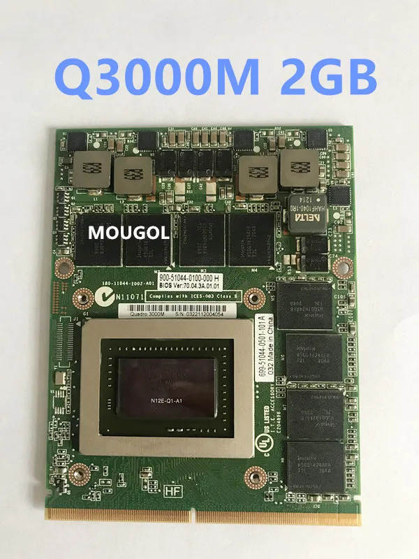 Quadro 3000 м Q3000M видео Vga Графическая карта CN-0RDJT7 0RDJT7 MXM для ноутбука hp 8760 Вт 8770 Вт DELL M6600 M15X