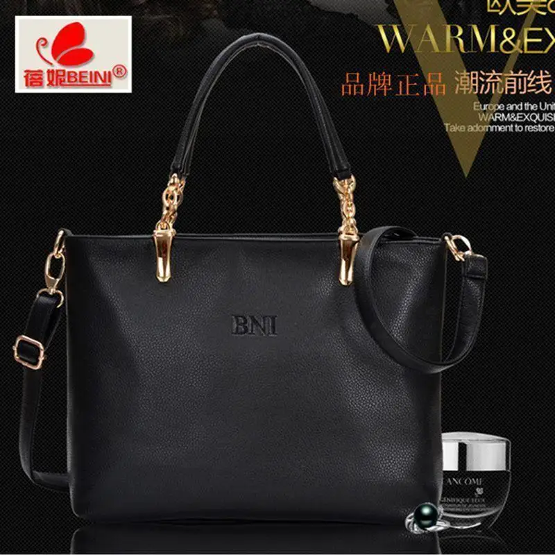 New 2017 Genuine leather fashion font b women b font handbag Elegant Simple font b women