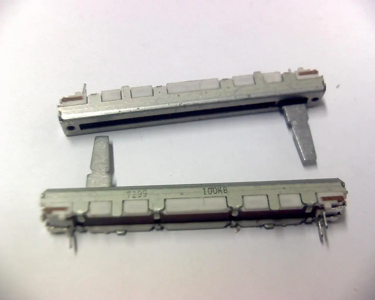 Original alps slide potentiometer b5 k b100k slide potentiometer long