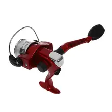 ETT телескопическая удочка форма ручки Портативный 1 м+ катушка ниток стартер