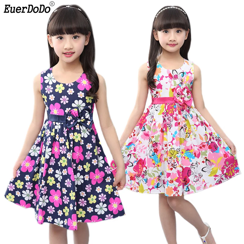 Aliexpress.com : Buy Children Girl Princess Dress Floral Sleeveless ...