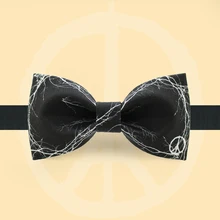 Модный мужской галстук ручной работы галстук бабочка с принтом банкетные вечерние платья жениха свадебное платье