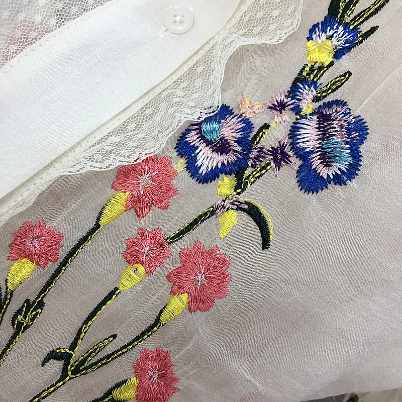 Retro Elegant Summer Womens Bow Tie Embroidery Gauze Sexy Dress Ladies Lotus Leaf Side Short Sleeve Party Dresses Girls Vestidos Retro Elegant Summer Womens Bow Tie Embroidery Gauze Sexy Dress Ladies Lotus Leaf Side Short Sleeve Party Dresses Girls Vestidos